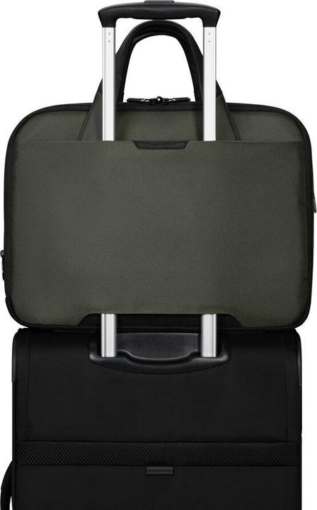Image du produit Samsonite Laptopschoudertas - Pro-Dlx 6 Bailhandle 15.6 inch Uitbreidbaar 16/23 l - Green (15.60")