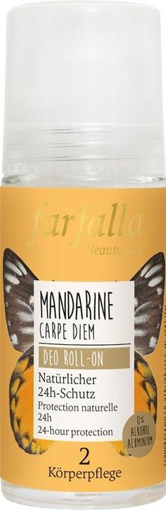 Produktbild Farfalla MANDARINE ZITRUSFRISCH Deo Roll-On (Roll-on, 50 ml)