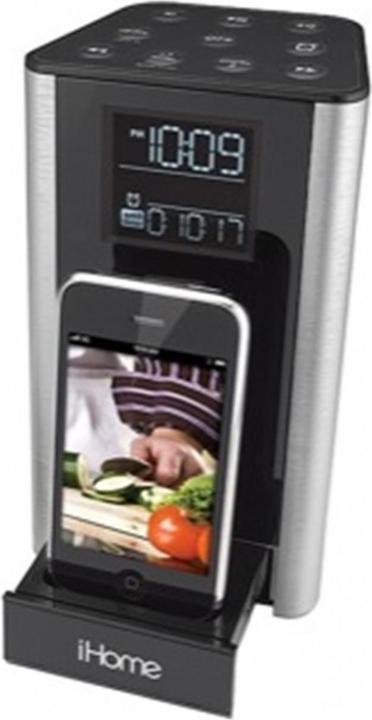 Image du produit iHome iP39 Kitchen Speaker- Premier haut-parleur iPod & iPhone pour la cuisine, son stéréo, radio (Fonctionnement sur secteur)