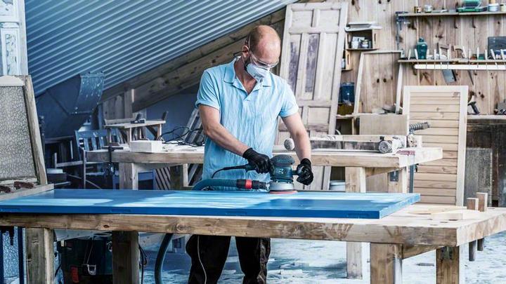 Productafbeelding Bosch Professional Zubehör Expert C470 Schuurpapier meergats voor excentrische schuurmachine, 125 mm, G 180, 5 st. (180)