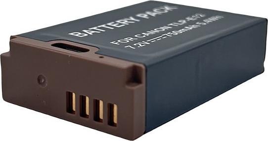 Produktbild Acconic Akku mit USB-C Input für Canon M50 EOS-M50 LP-E12 (Kamera Akku)