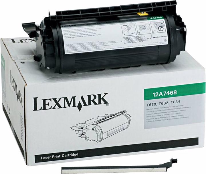Produktbild Lexmark 12a7468 (BK)