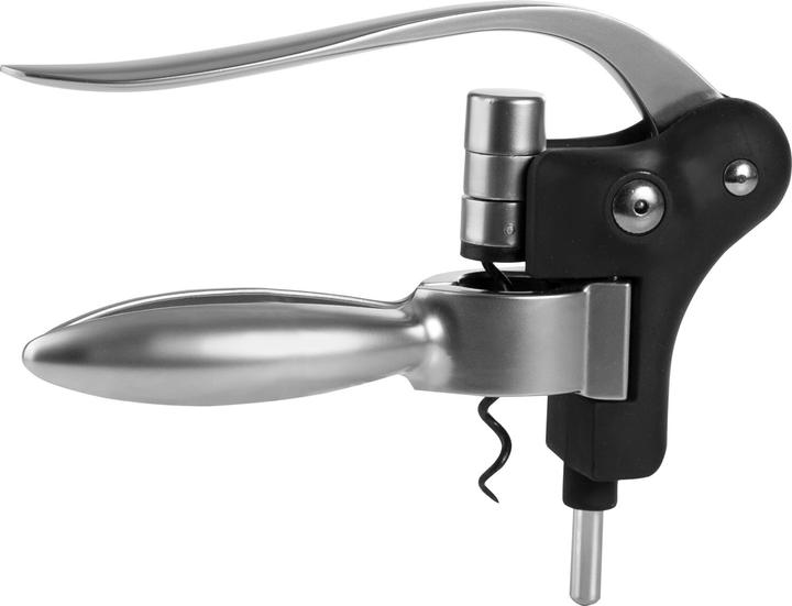 Actual product image Ibili Horizontal lever corkscrew Barware 18 cm Easy handling thanks to lever mechanism (Corkscrew)