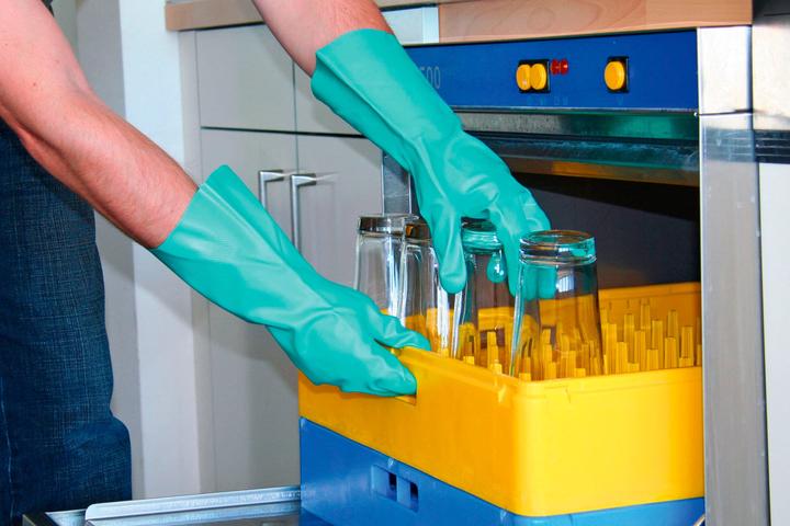 Actual product image Industrial glove VINEX green, size 10/XL (XL)
