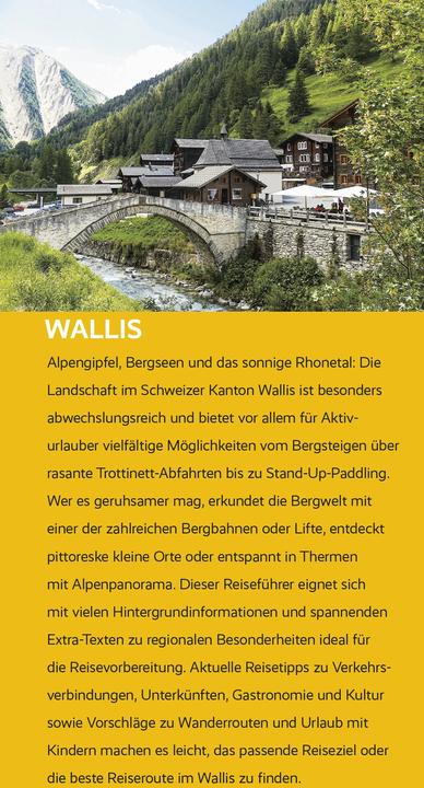 Produktbild Reiseführer Wallis (Deutsch, Isa Ducke, Natascha Thoma, 2022)