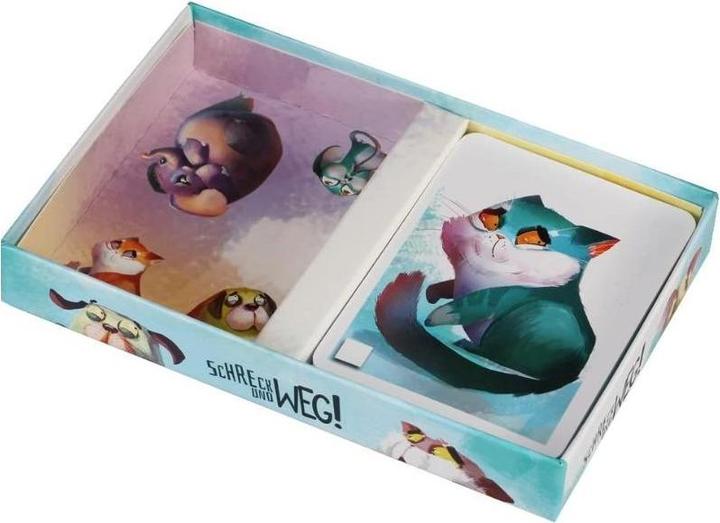 Actual product image NSKD0010 - Fright and away!, Card game, 1-8 Player, from 8 years (DE edition) (German)