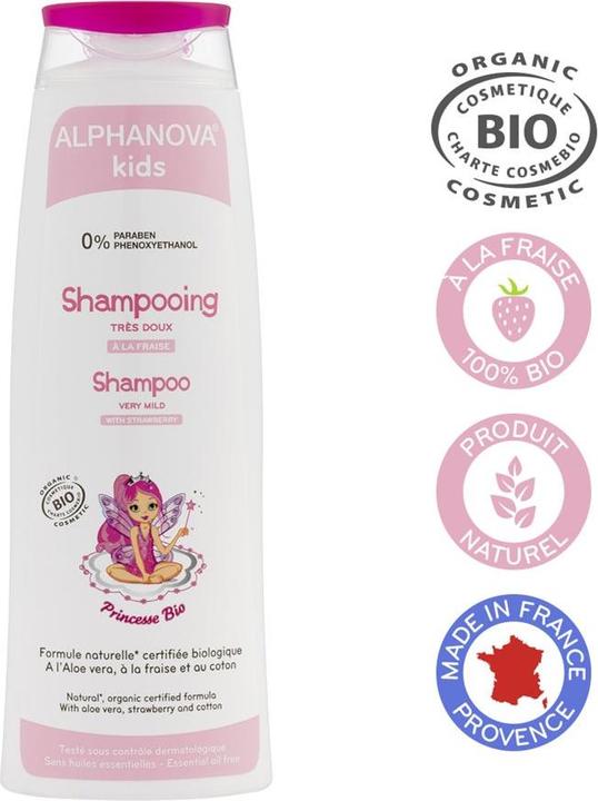 Produktbild Alphanova kids Shampooing Princesse Bio (250ml) (250 ml)