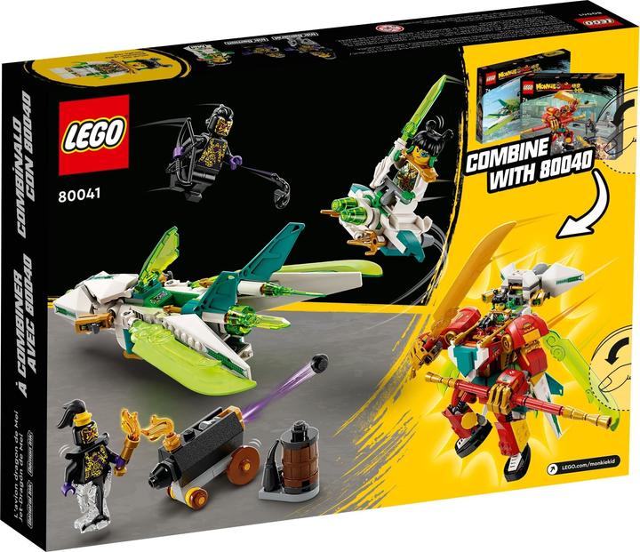 Actual product image LEGO Monkie Kid Mei's Dragon Jet (80041, LEGO Monkie Kid)