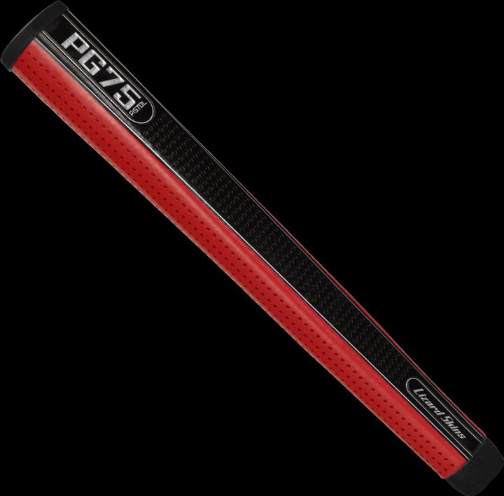 Lizard Skins DSP Ultra Golf Grip - PG75 - Jet Black/Crimson Red - 38.4 mm