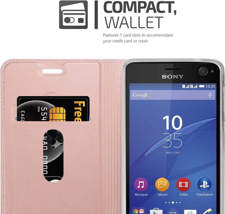 Produktbild Cadorabo Book Classy Style Cover (Sony Xperia C4)