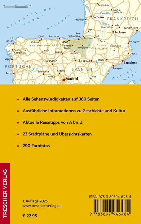 Produktbild Reiseführer Baskenland (Deutsch, Jens Wiegand, 2024)