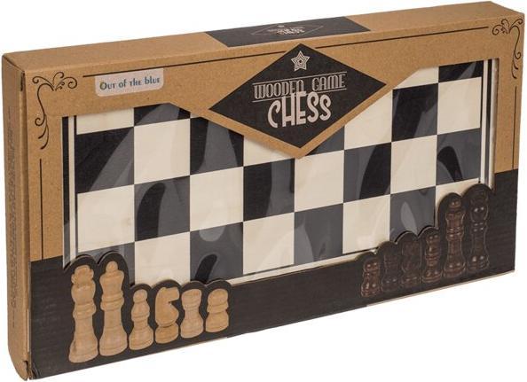 Produktbild Out of the blue ootb - Holz-Brettspiel, Schach, ca. 34 x 34 cm