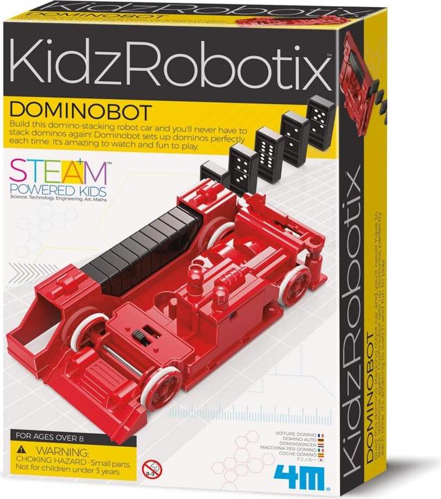 Produktbild 4M Dominobot Stapelroboter - KidzRobotix