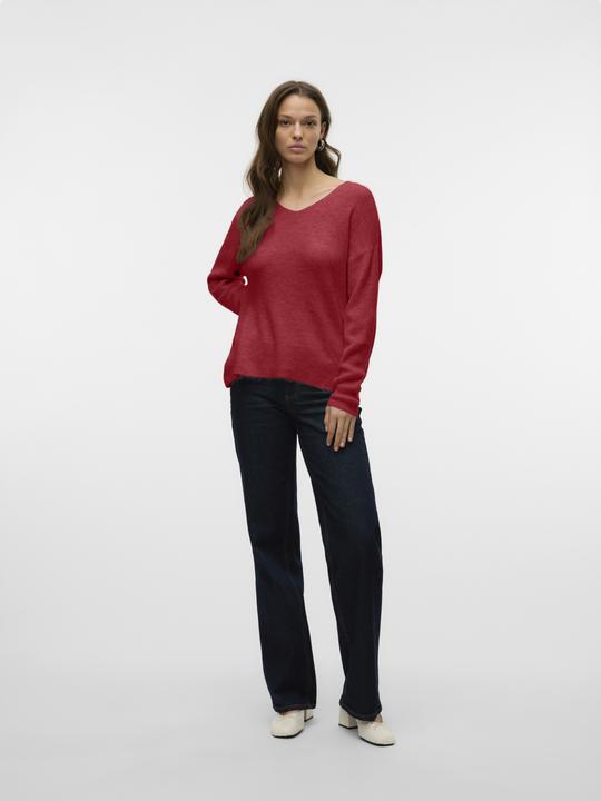 Produktbild Vero Moda Vmcrewlefile Ls V-Neck Blouse Noos (S)