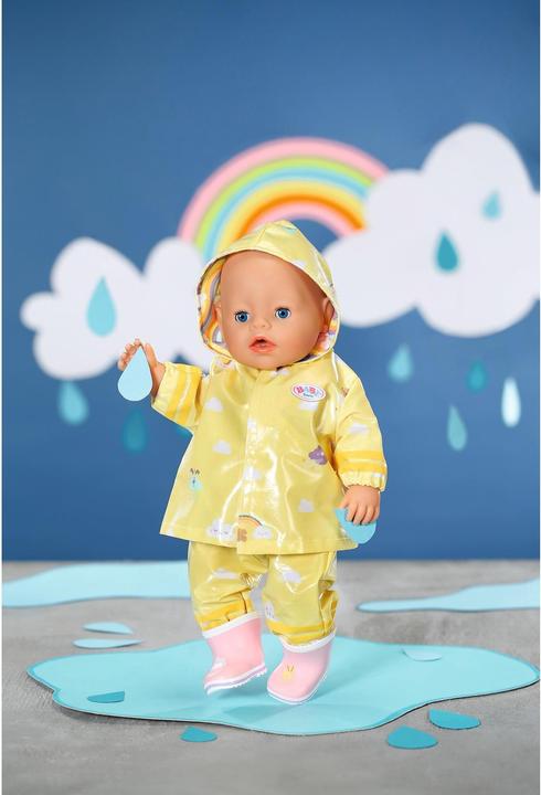 Actual product image Zapf Creation BABY born Deluxe Rain