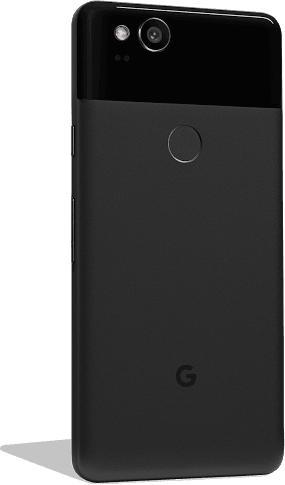 Actual product image Google Pixel 2 (64 GB, Just Black, 5", Single SIM, 12.20 Mpx, 4G)