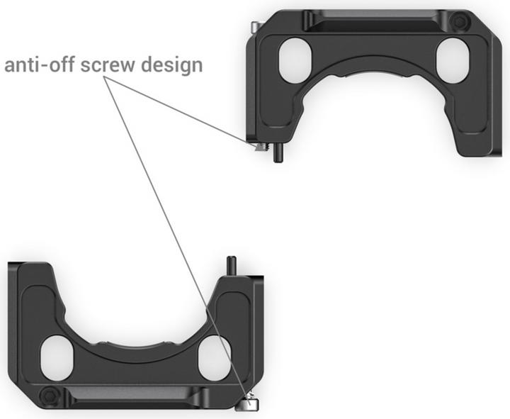 Produktbild SmallRig 2221 Mounting ClampÂ fÃ¼r DJI Ronin S Gimbal (Gimbal Montageplatte)