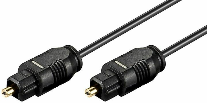 Produktbild Deltaco TOTO-1 - Toslink - Toslink - 1 m - Schwarz (1 m, TOSLINK)