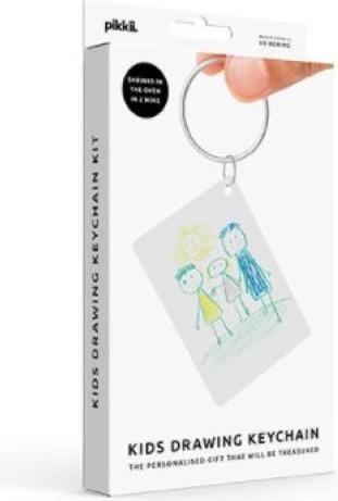 Image du produit Pikkii Kit de bricolage porte-clés - Dessin d'enfant