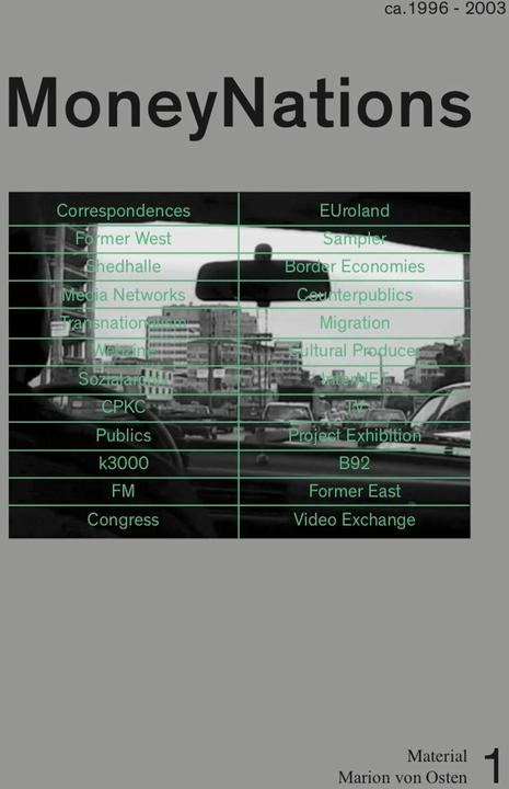 Image du produit Material Marion von Osten 1: Money Nations (Anglais, Marion von Osten, Lucie Kolb, Jonas von Lenthe, Max Stocklosa, 2024)