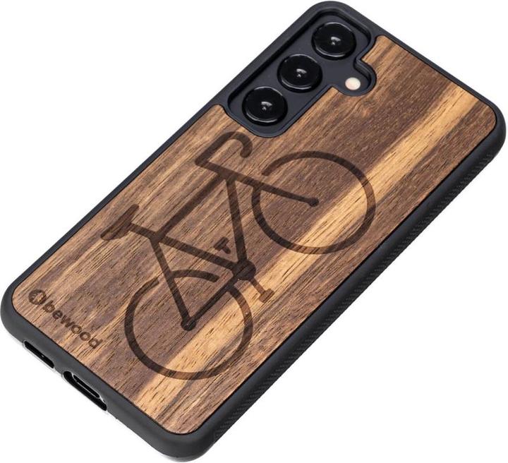 Immagine prodotto Bewood Valigia in legno per vogatore Limba marrone chiaro (Samsung Galaxy S24, Apple iPhone X)