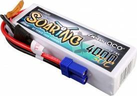 Actual product image Gens Ace G-Tech Soaring 4000mAh 14.8V 30C 4S1P Lipo Battery (14.80 V, 4000 mAh)