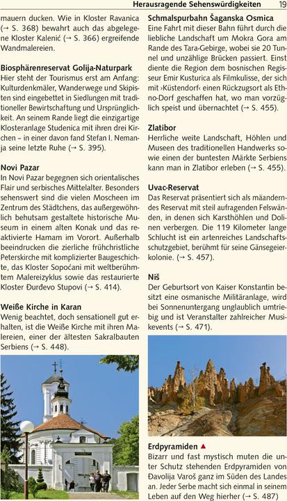 Produktbild Reiseführer Serbien (Deutsch, Birgitta Gabriela Hannover Moser, 2024)