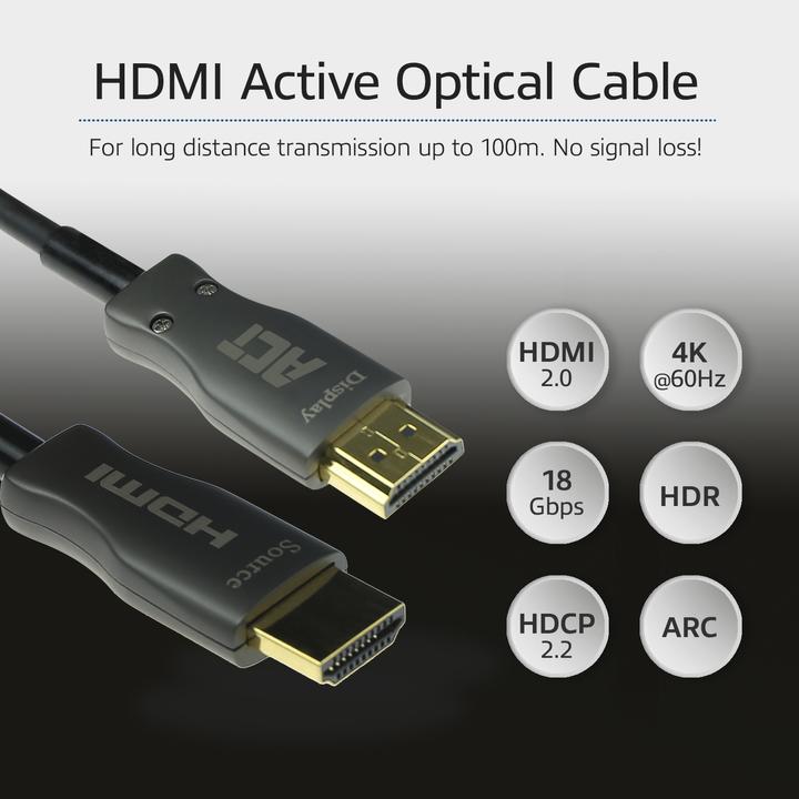 Actual product image HDMI (Typ A) — HDMI (Typ A) (100 m, HDMI)