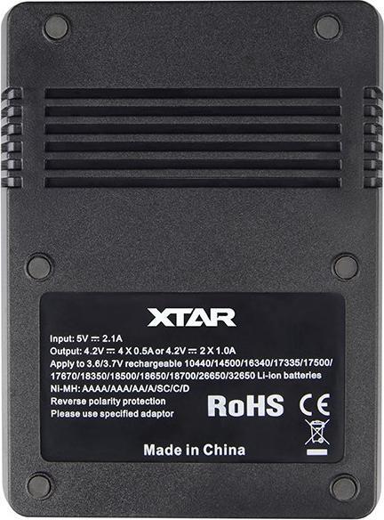 Image du produit Xtar VC4 (1 pcs, A, C, D, AA, AAA, AAAA, Chargeurs sans batterie)