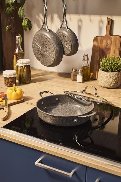 Immagine prodotto Ballarini Salina Teglia in ceramica con coperchio 28cm (Set di pentole e padelle da cucina, Ceramica)