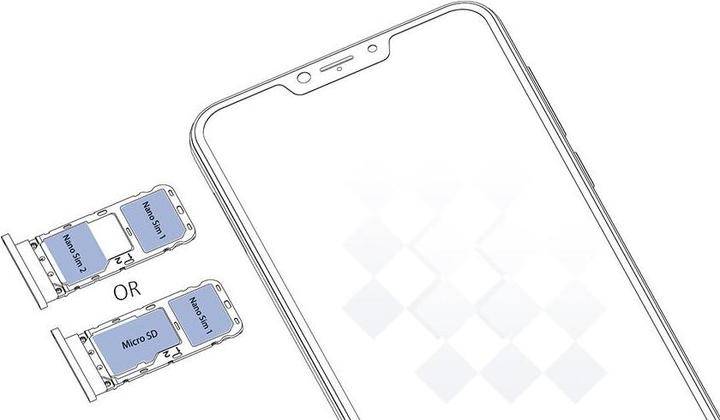 Produktbild Cubot P20 (64 GB, Gradient, 6.18", Hybrid Dual SIM, 20 Mpx, 4G)