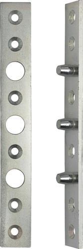 Immagine prodotto Schlegel Fusibile a nastro piatto Lunghezza 160 mm Larghezza 20 mm Spessore 3 mm Acciaio zincato 006/775/V