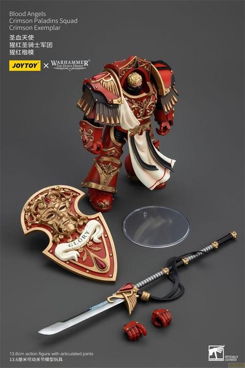 Image du produit Joy Toy Warhammer The Horus Heresy Figurine 1/18 Blood Angels Crimson Paladins Squad Crimson Exemplaire 14