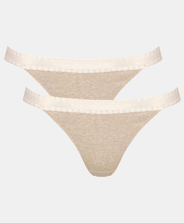Produktbild Sloggi Go Ribbed Tanga (S, 2er Pack)