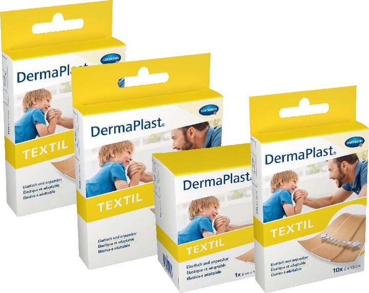 Actual product image DermaPlast Textile plaster (10 x)