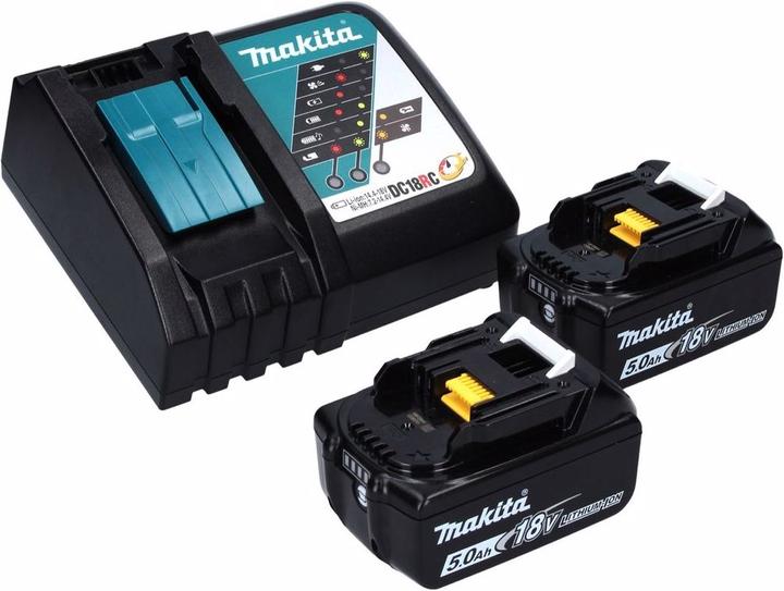 Produktbild Makita DTW 700 RT Akku Schlagschrauber 18 V 700 Nm 1/2" XPT Brushless + 2x Akku 5,0 Ah + Ladegerät (Akkubetrieb)