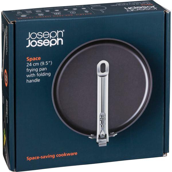 Produktbild Joseph Joseph Space Bratpfanne klappbarer Griff D24cm (24 cm, Bratpfanne, Aluminium)