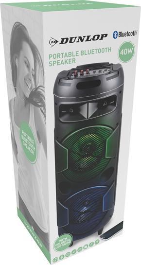 Produktbild Dunlop Speaker karaoke BT 40W (Netzbetrieb)