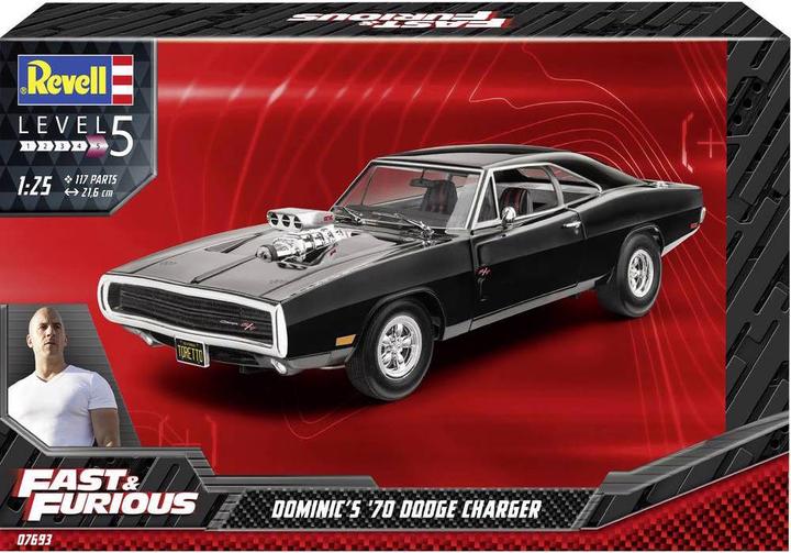 Produktbild Revell 1:24 Fast & Furious - Dominics 1970 Dodge Charger