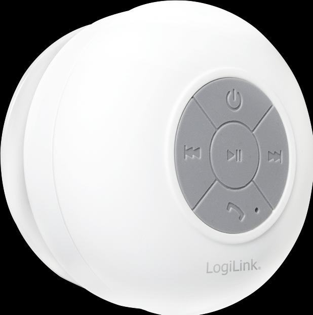 Produktbild LogiLink Bluetooth Lautsprecher für die Dusche (4 h, Akkubetrieb)