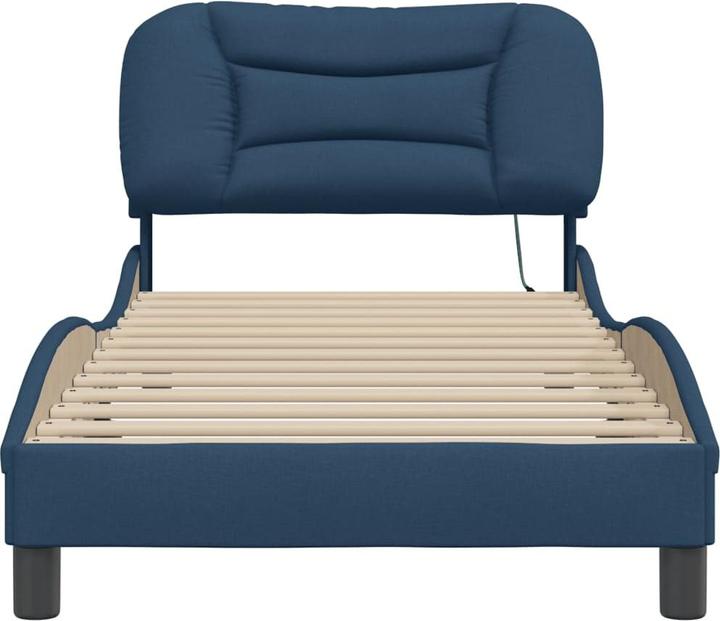 Actual product image VidaXL Bed frame with LED fabric (90 x 200 cm)