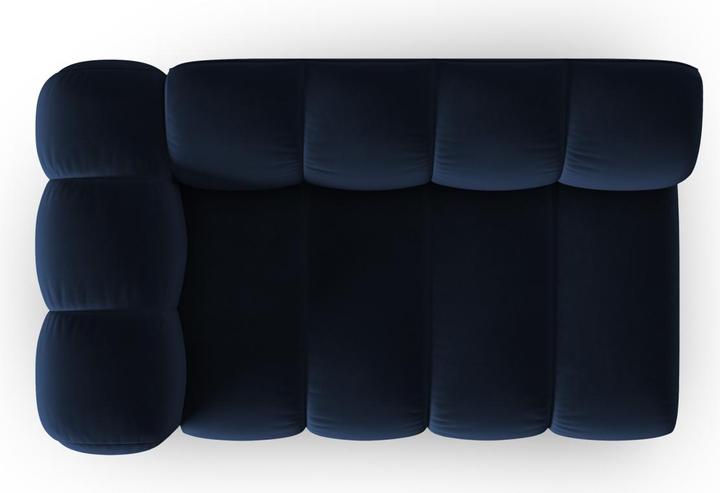 Image du produit Micadoni Canapé Modulable Gauche en Velours, "Lupine", 2 Places, 145x95x70Fabriqué en Europe (2 places, 3 places, 4 places)