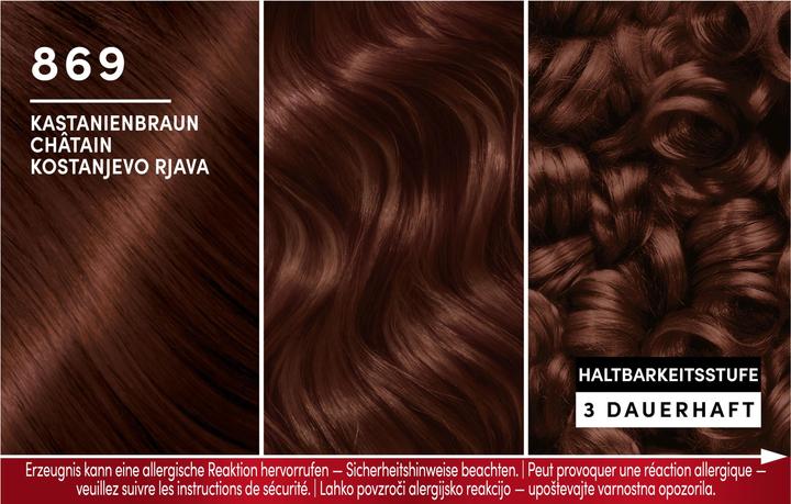 Produktbild Schwarzkopf Brillance Intensiv-Color-Creme 869 Kastanienbraun (869 Kastanienbraun)