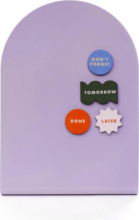 Image du produit Kikkerland Memo Board Purple (Tableau magnétique)