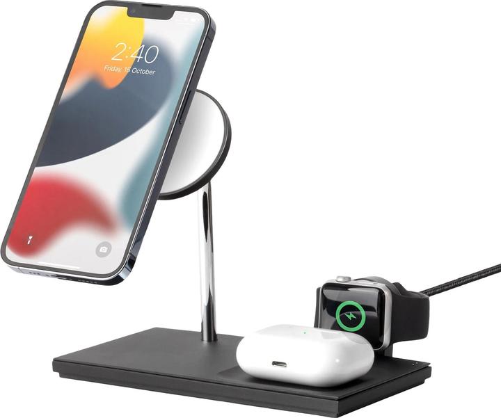 Actual product image Native Union Magsafe Wireless Charger black (15 W)