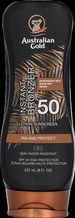 Produktbild Australian Gold Lotion mit Bronzer (Sonnenlotion, SPF 50, 237 ml)