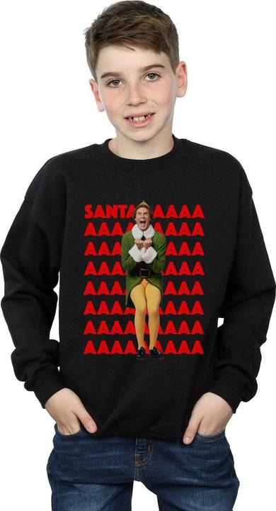 Produktbild Elf Buddy Santa Scream Sweatshirt Jungen (128)