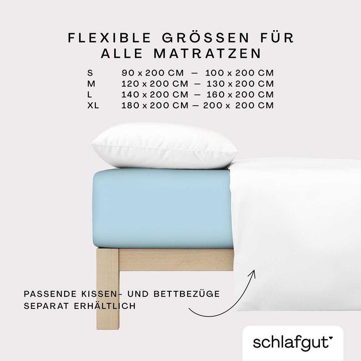 Actual product image schlafgut Frottex (90 x 190 - 100 x 220 cm)