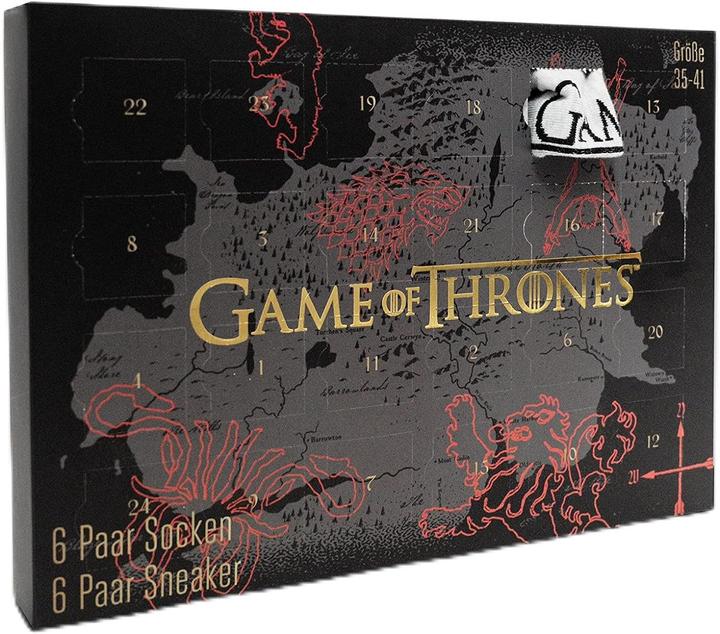 Produktbild Sockswear Sockenkalender Game of Thrones (35 - 41)