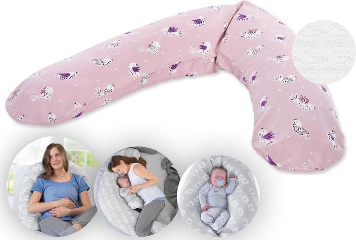 Actual product image Theraline Nursing pillow "The Comfort" with micro pearl filling incl. cover 180 cm (34 cm)